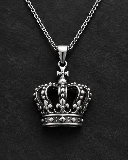 Crown Pendant (Silver)